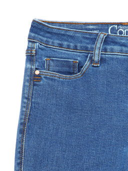 CONTE Моделирующие eco-friendly Джинсы skinny c супервысокой посадкой CON-174 Lycra® authentic blue