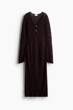 Vestido efecto crochet
