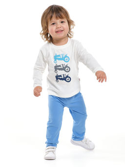 Пижама UD 1059 касар/голубой