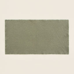 Полотенце вафельное SL HOME: Linen «Олива», 60×140 см, оливковое