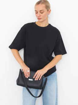 Сумка 58452 black Velina Fabbiano-Safenta