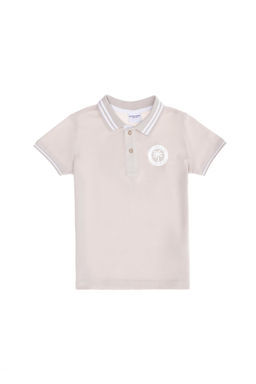 U. S. Polo Assn Футболка с воротником-поло Stone для мальчиков - U.s. polo assn фото 4