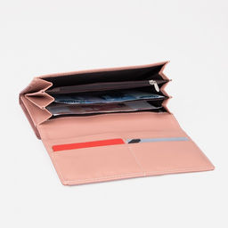 Кошелёк на магнитах, цвет розовый - Simaland фото 5
