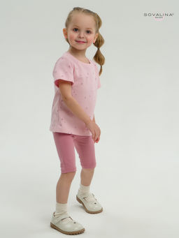 Костюм Актив лиловые сердечки-сухая роза - Sovalina фото 23