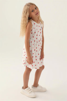 Красный пижамный комплект для девочки - U.s. polo assn фото 2