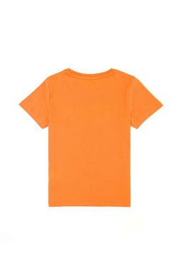 Детская оранжевая футболка с круглым вырезом Неожиданная скидка в корзине - U.s. polo assn фото 4