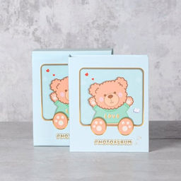 Фотоальбом 40 фото 10x15 Мишки / MX8110 /уп 72/ (Голубой) - Галеонтрейд фото 3