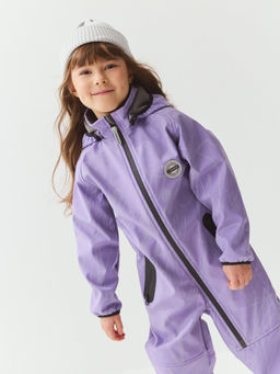 Комбинезон Softshell демисезонный Лаванда - Bungly фото 8