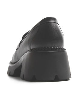 03-5938 BLACK Лоферы женские (натуральная кожа)