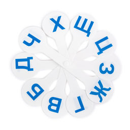 Лео Учись Веер-касса. Согласные буквы LLF-21