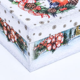 Коробка прямоугольная Зимняя ,27 17 11 см - Simaland фото 7