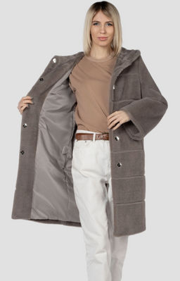 ПАЛЬТО ЖЕНСКОЕ УТЕПЛЕННОЕ - El podio фото 6