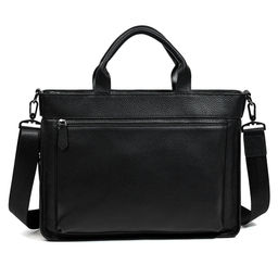 Сумка мужская, кожа, MIRONPAN 36212 Черный