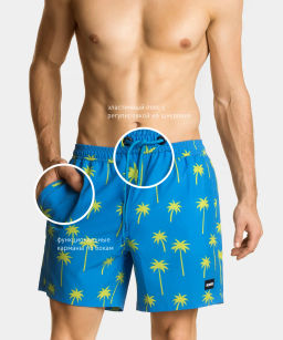 ATLANTIC KMB-205 Шорты мужские Palms фото 3