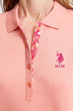 Kad_n Somon Polo Yaka Basic Ti__rt