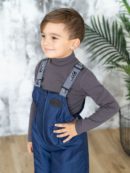 Полукомбинезон детский синий