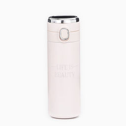 Термос, 420 мл, Life is beauty, сохраняет тепло 8 ч, с термометром
