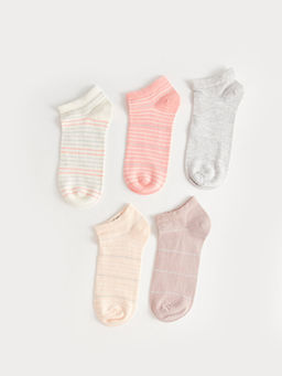 ?izgili Kad?n Patik ?orap 5li