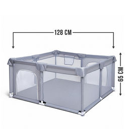 Манеж детский квадратный (128*128*65)