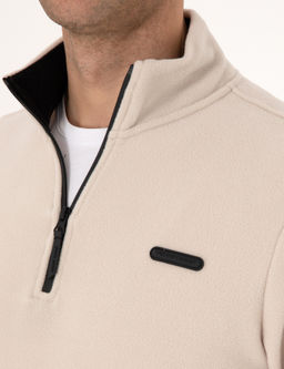Ta_ Regular Fit Yar_m Fermuarl_ Polar Sweatshirt - Pierre cardin фото 7