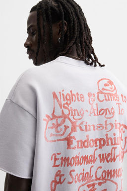 WASHED SLOGAN SWEATSHIRT - Zara фото 6