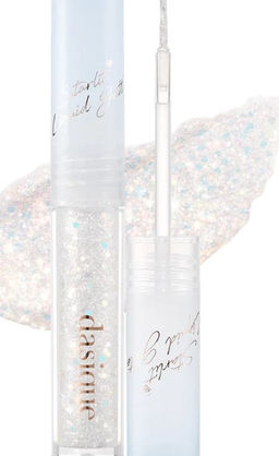 Жидкий глиттер для век в серебряном оттенке - Starlit Jewel Liquid Glitter 02 Candy Hearts, 1,8 г