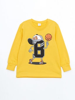 Bisiklet Yaka Erkek ?ocuk Pijama Tak?m? - Waikiki фото 2