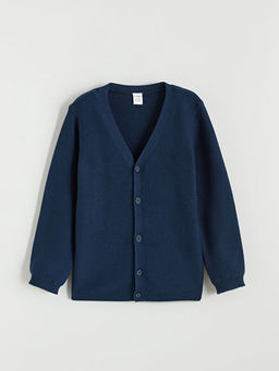 V Yaka Erkek ?ocuk Triko H?rka