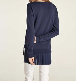 Пуловер 2 в 1, синий - Heine фото 4