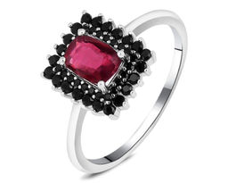 Кольцо, рубин корунд , шпинель нат., NKD-2320