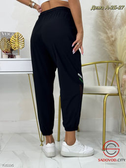 Женские однотонные брюки - Bruno фото 2