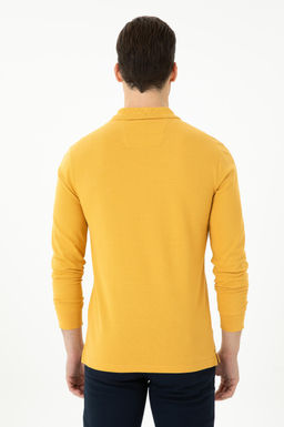 Мужская горчичная базовая толстовка сюрприза в корзине - U.s. polo assn фото 12