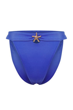 TRENDYOLMILLA Siyah Yuksek Bel Premium Y?ld?z Aksesuarl? Regular Bikini Alt? TBESS25BA00016 фото 8