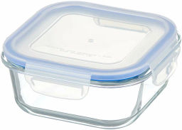 Контейнер из жаропрочного стекла с крышкой из пластика 0.8 л, CRISTALLINO арт.003126 /Mallony/  фото 3
