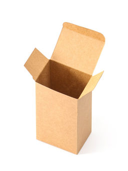 Цена за 5 шт. Коробка складная крафт, упаковка, 7.5×5.5×13.5 см