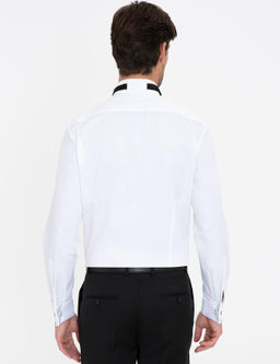 Beyaz Slim Fit Smokin G_mlek