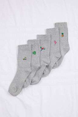 Gri 5li Corap TMNSS26CO00001