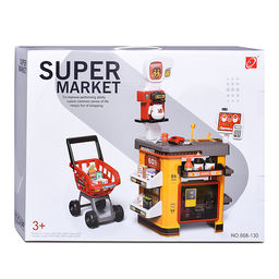 Игровой набор супермаркет "Мой магазин" (54 предмета) в коробке
