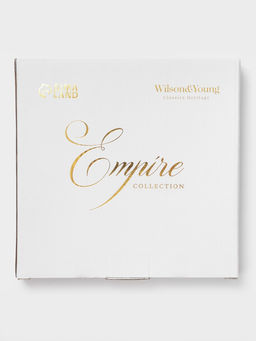 Тарелка WY Empire, d=21 см, фарфор, белая