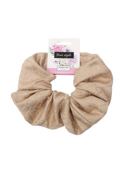 Цена за 3 шт. Резинка для волос "Орбита гранд" грация, 16 см, светло-коричневый