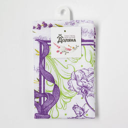 Полотенце кухонное Прованс 35х602 см - Доляна фото 6