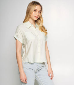 Рубашка #КТ807 (5), мята - Dommod фото 2