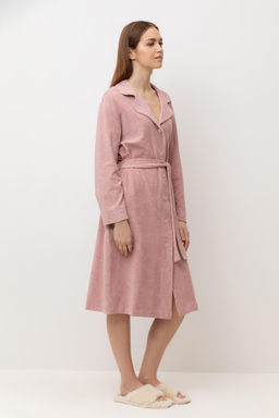 Е 50030/серая пудра халат жен - Very neat фото 3