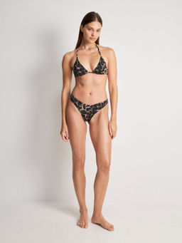 Infinity / Бюстгальтер купальный жен.Triangle Franchesca шоколадный принт - Infinity Lingerie фото 2