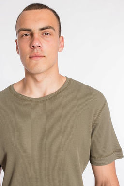 Футболка М123030б Хаки - Елена фото 5