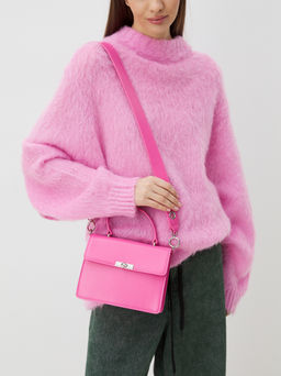 Женская сумка с ручками TENDANCE Артикул 4513534, ярко-розовый  фото 5