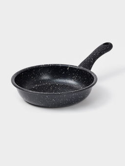 Сковорода Доляна Black Rock, d=14 см, ручка софт тач, антипригарное покрытие, индукция, чёрная