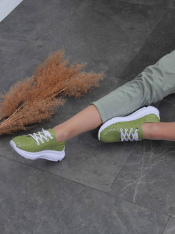 Кроссовки EDART 168.236143w. Авокадо R - Ed'art фото 2