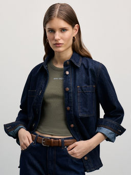 Укороченный топ с вышивкой / Zarina фото 2