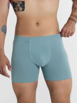 Цена за 2 штуки! Трусы мужские боксеры в синем оттенке сланец 411143 - Mark formelle фото 2